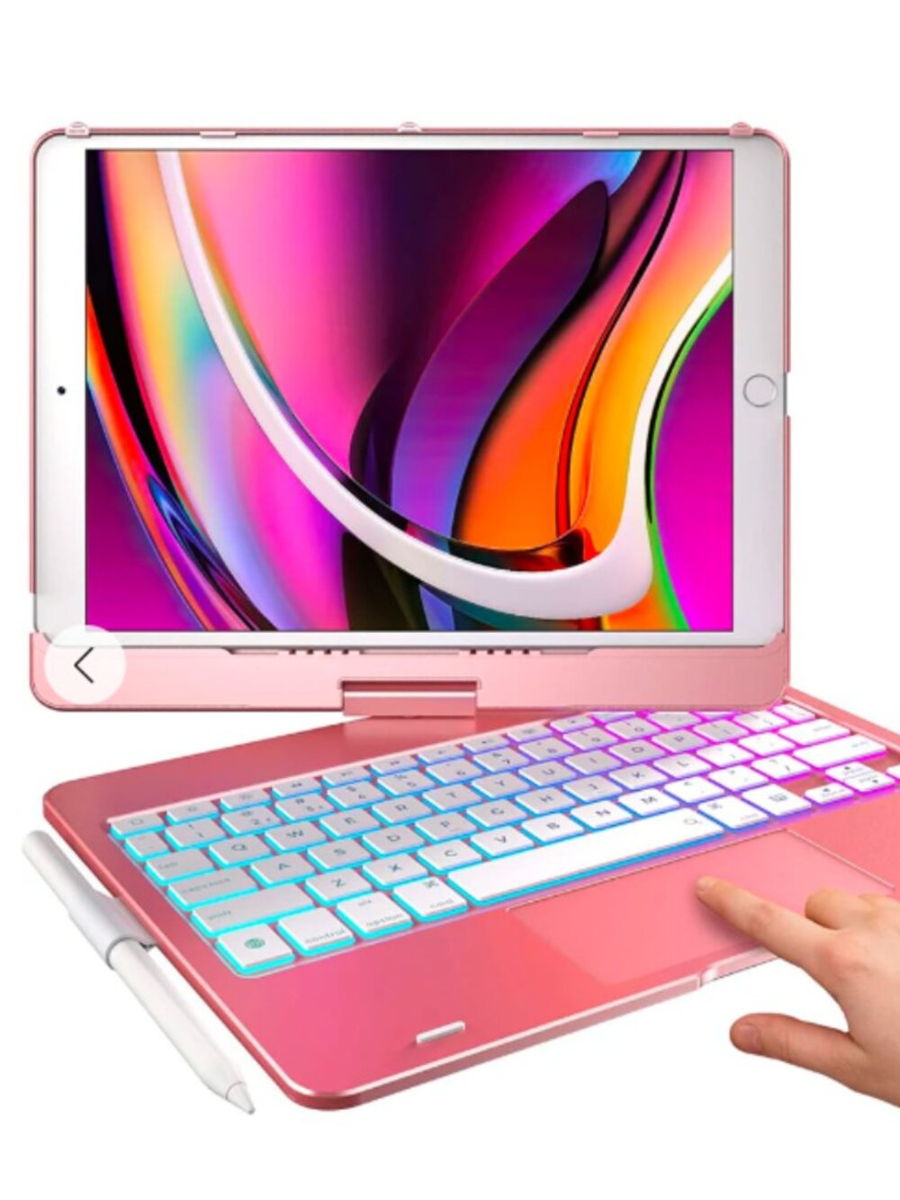 Keyboard Case for 10.2 inch iPad 9th & 8th & 7th Gen (2019), Air 3, Pro 10.5